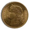 Switzerland Gold 20 Francs - Helvetica (1883-1896)