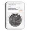 1988 Silver Eagle NGC MS70