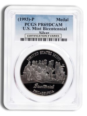 id5291003c3373346hBoAzMl_Ugf97JAS5t-Uo43BzzlEkW-Xag1Mro_e-FgEV0C64ext-1.jpg 1993-P Bicentennial Silver Medal PCGS PR69
