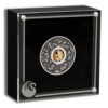 2023 1 oz Silver Year of the Rabbit Rotating Charm - Antiqued
