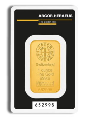 id6154330c3373346hwu7JrHit3M4HBCpm90nxqWfkWnKkUYSQ46EEuRurZGAgk7Nkext-1.jpg 1 oz Gold Bar - Argor-Heraeus (Carded)