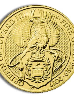 2017 1 oz Great Britain Queen's Beast Gold Coin - Griffin