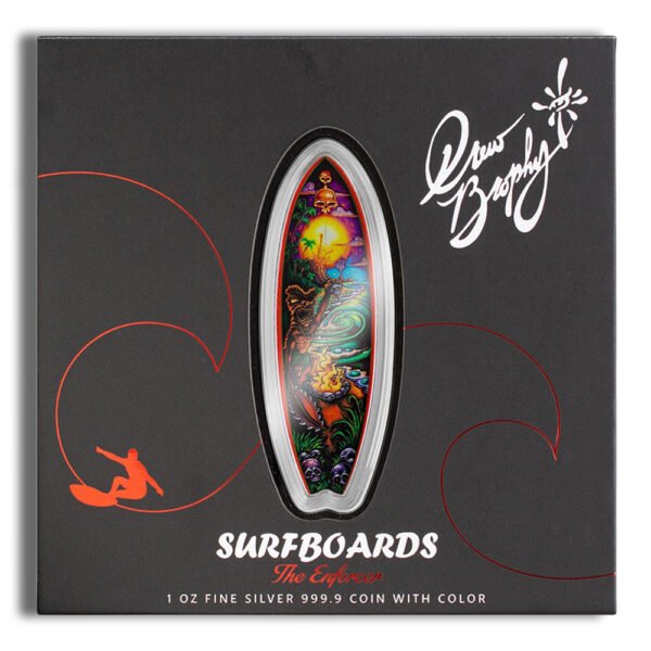 2023 1 oz Solomon Islands Silver Drew Brophy Surfboard