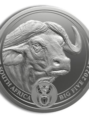 id7188101c3373346h4IUdo9KPR8UuhT13oEfqmzABTVGAIpM4QIGLr9mjXqPwOSNiext-1-1.jpg 2023 1 oz Silver South African Big 5 Buffalo Coin - Series II