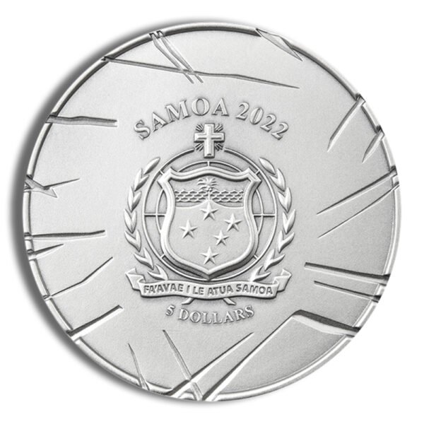 2022 1 oz Samoa Silver DC Comics Two-Face