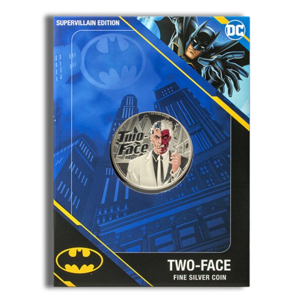 2022 1 oz Samoa Silver DC Comics Two-Face
