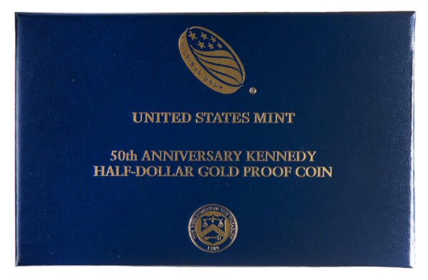 2014-W 3/4 oz JFK Half Dollar Gold Coin (Box & COA)
