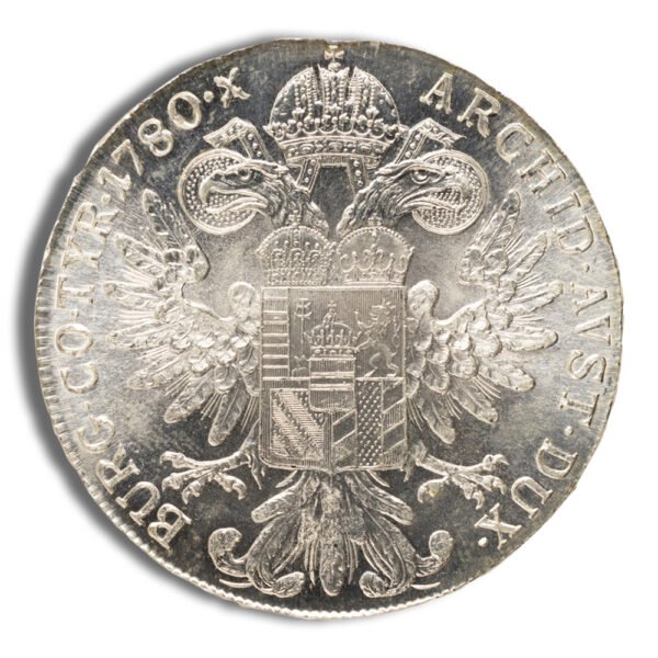 1780 Austria Maria Theresa Silver Thaler
