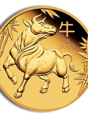 id8100782c3373346h4V7-0pk8gGaAEVeWtRjMtQPPLvyLgxvOuPLOt3hJeP15kAioext-1.jpg 2021 1/4 oz Australia Gold Lunar Ox BU - Series III