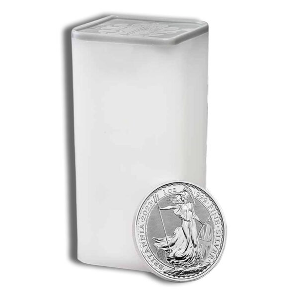 1 oz Great Britain Silver Britannia .999 (Year Varies)