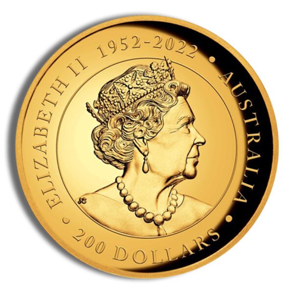 2 oz Australian Kangaroo/Nugget Gold Coin (Year Varies)