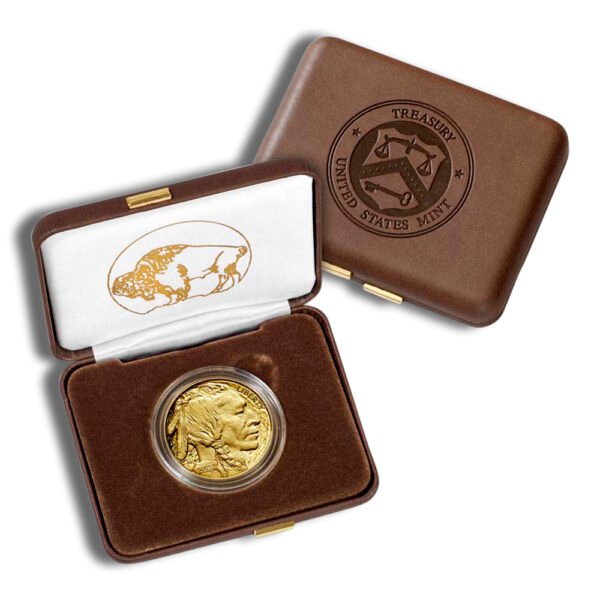 2021-W 1 oz Proof Gold Buffalo (w/Box & COA)