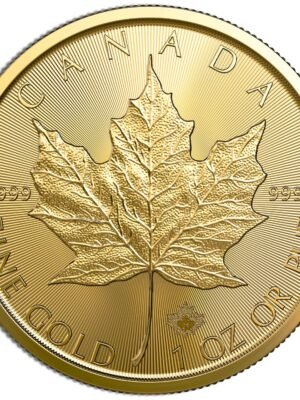 1 oz .9999 Gold Maple Leaf (Year Varies)