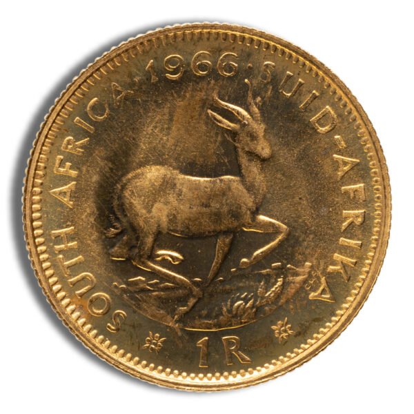 South Africa 1 Rand Gold Coin