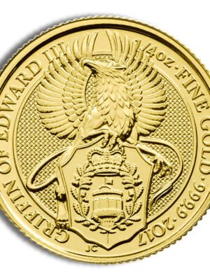 2017 1/4 oz Great Britain Queen's Beast Gold Coin - Griffin