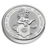 2020 2 oz Silver Great Britain Queen's Beasts - White Lion