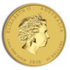 2016 1/4 oz Australia Gold Lunar Monkey BU - Series II
