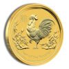 2017 1/4 oz Australia Gold Lunar Rooster BU - Series II