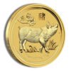 2019 1/4 oz Australia Gold Lunar Pig BU - Series II