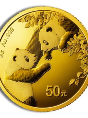 3 gram China Gold Panda - BU - Unsealed (Year Varies)