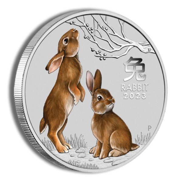 2023 Kilo Australia Silver Lunar Rabbit - Series III NGC MS70