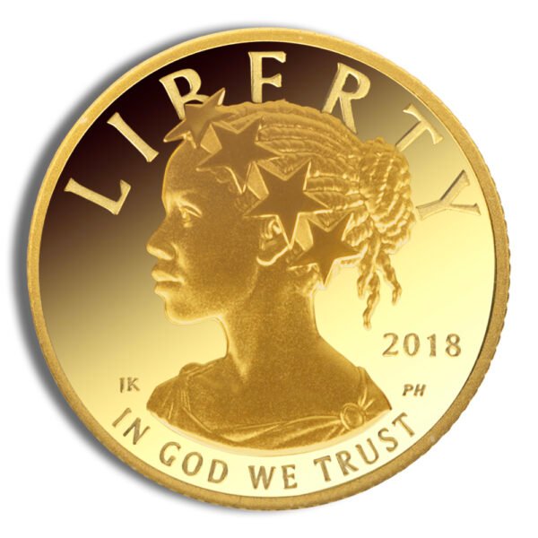 2018 1/10 oz American Liberty Gold Coin (Box & COA)