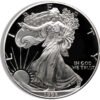 1993-P Proof Silver Eagle with Box & COA
